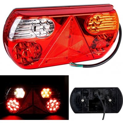 Zadní Světlo 12/24v 32 Led Pravoúhlý Trojúhelník – Zboží Mobilmania