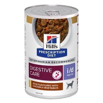 Hill’s Prescription Diet I/D Stew Low Fat with Chicken Rice & Vegetables 354 g