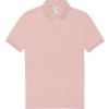 Pánské Tričko B&C My Polo 210 Piqué polo růžová blush