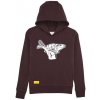 Rybářské tričko, svetr, mikina Monkey Climber mikina s kapucí Carp Shaka Hoodie Burgundy