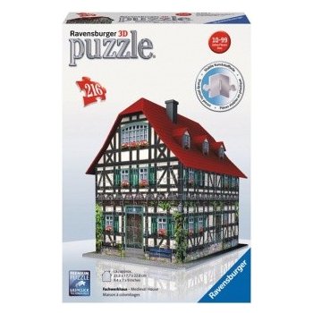 Ravensburger 3D puzzle Hrázděný dům 216 ks