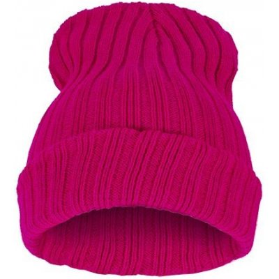 Blingstar zimní čepice Striped Blank Hot Pink – Hledejceny.cz