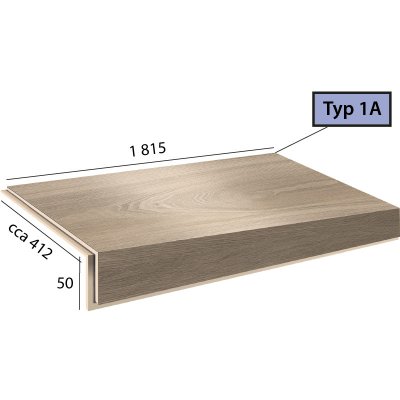 BRASED Longline Step 1A 1084 Dub vápněný pískový – Hledejceny.cz