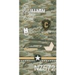 DETEXPOL Osuška Army 70 x 140 cm – Zboží Dáma