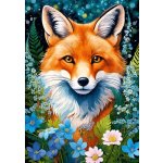 Cherry Pazzi Liška v květinách Red Fox in Flowers 1000 dílků – Hledejceny.cz