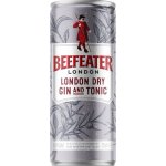 Beefeater Gin And Tonic 4,9 % 0,25 l (plech) – Zboží Dáma