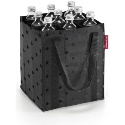 Reisenthel Bottlebag Glossy dots black – Sleviste.cz