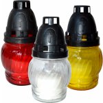 ADMIT lampa hřbitovní sklo 14cm mix barev – Zboží Dáma