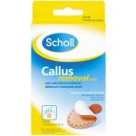 Scholl Callus Removal Pads polštářky na odstranění tvrdé kůže 4 ks – Hledejceny.cz