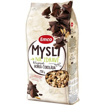 Emco Mysli hořká čokoláda sypané 750 g