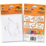 Papírové šablony MAGIC sada D Zvířátka II. – Sleviste.cz