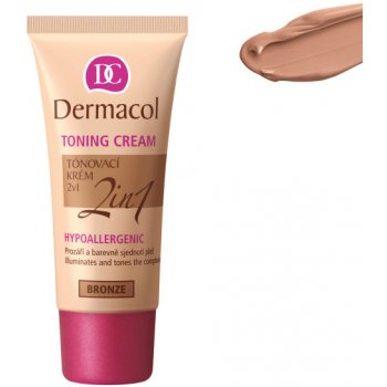 Dermacol Toning Cream 2 tónovací krém bronze 30 ml