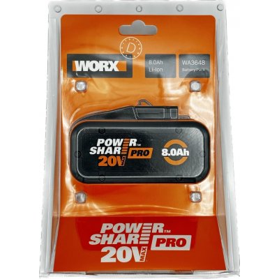 WORX WA3648 - 20V, 8Ah – Hledejceny.cz