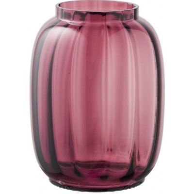 Nordic Living Růžová skleněná váza Zia 21 cm – Hledejceny.cz