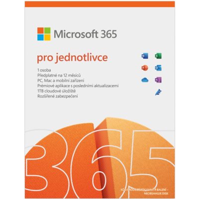 Microsoft Office 365 Personal 1 Rok (PC/MAC), QQ2-00012, nová licence – Zboží Živě
