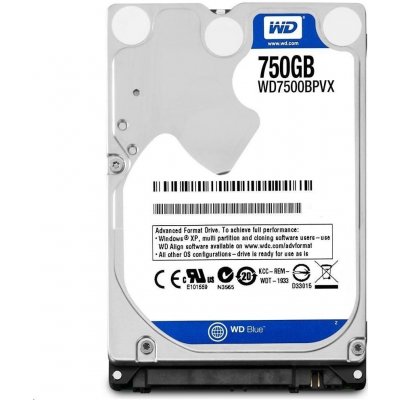 WD Blue 750GB, WD7500BPVX – Zbozi.Blesk.cz