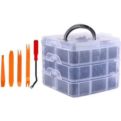 SEFIS sada plastových šroubků 5-10mm 625ks | Zboží Auto