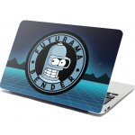 Sablio Samolepka na notebook Futurama Bender Čtvrtá dimenze - 38x26 cm – Zboží Živě