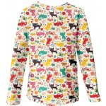 WAMU Dětské tričko s dlouhým rukávem KOČIČÍ LOUKA – Zboží Mobilmania