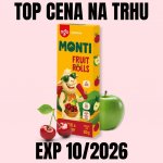 Ogo Monti ovocná trubička Jablko-Třešeň 30 g – Hledejceny.cz