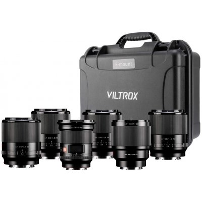 Viltrox sada AF f1,8 Full Frame objektivů 16/24/28/35/50/85 mm s ochranným kufrem (Sony E) – Hledejceny.cz