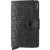 Pouzdro na doklady a karty Secrid Miniwallet Secrid Hexagon Black