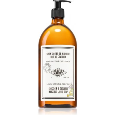 Institut Karité Paris Lemon Verbena Marseille Liquid Soap tekuté mýdlo na ruce 1000 ml