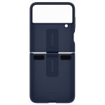 Samsung Silikonové kryt s držákem Z Flip4 Navy EF-PF721TNEGWW – Sleviste.cz