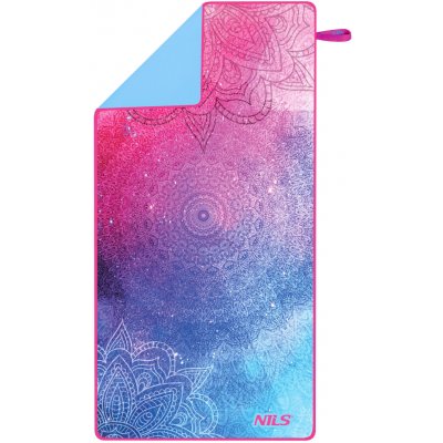 Nils NCR14 mandala ručník z mikrovlákna 160 x 80 cm – Sleviste.cz