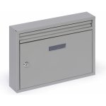 Poštovní schránka, vhodná do sestav, 240 x 320 x 60 mm, stříbrná – Hledejceny.cz