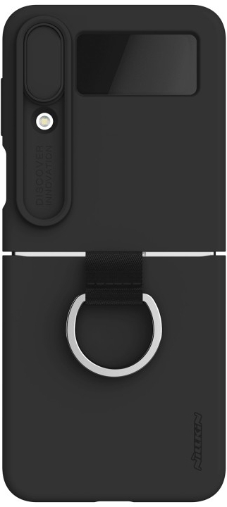 Pouzdro NILLKIN CAM SHIELD SILKY s držákem Samsung Galaxy Z Flip 4 5G černé