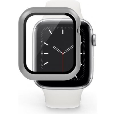 EPICO Glass Case for Apple Watch 4/5/6/SE 44 mm stříbrná 42210152100001 – Zbozi.Blesk.cz