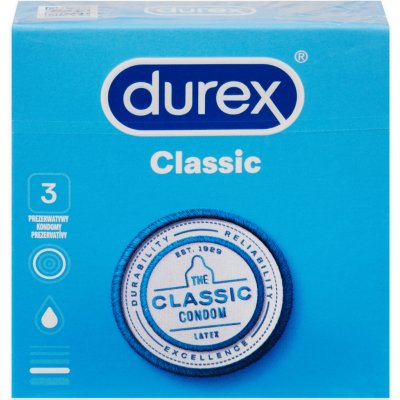 Durex Classic 3ks – Zbozi.Blesk.cz