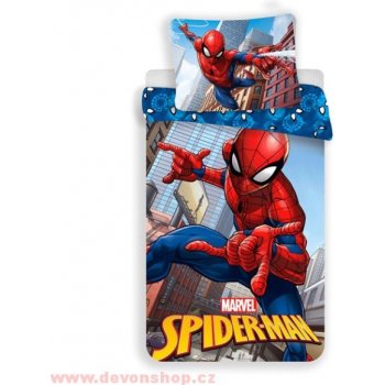 Jerry Fabrics Povlečení Spiderman 04 micro Polyester mikrovlákno 140x200 70x90