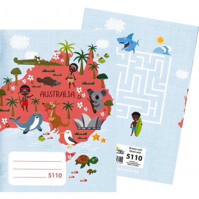 Notes Školní sešit A5 čtverečkovaný 5110 – Hledejceny.cz