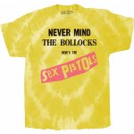 Sex Pistols tričko NMTB Original Album Dip Dye yellow – Zboží Mobilmania