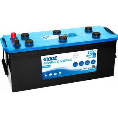 Exide DUAL 12V 170Ah ER850 – Zboží Mobilmania