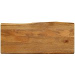 Omaxi 095052 Stolní deska 80 x 40 x 3,8 cm živá hrana mangovníkové dřevo – Zboží Mobilmania