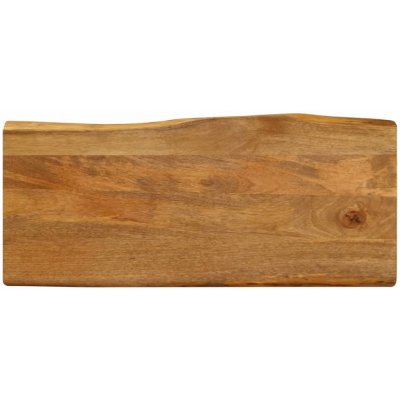 Omaxi 095052 Stolní deska 80 x 40 x 3,8 cm živá hrana mangovníkové dřevo – Zboží Mobilmania