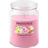 Svíčka Provence Tropické květy