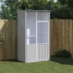 vidaXL Ptačí klec 115 x 78 x 200 cm pozinkovaná ocel – Hledejceny.cz