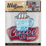 Argus Nálepka na zeď svítící hot coffee 23150001 – Sleviste.cz