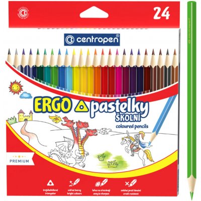 Centropen pastelky 9521 24 ks – Zboží Živě