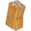 Blok na nože Stojan na nože dřevěný BRILLANTE Bamboo 14 x 9 x 22 cm