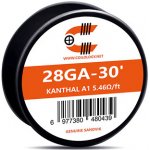 Coilology Sandvik Odporový drát Kanthal A1 9m 28GA – Zboží Dáma