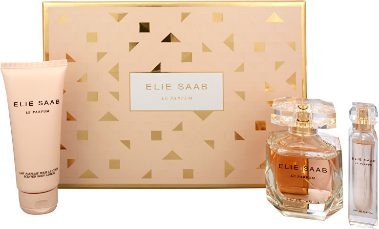 Elie Saab Le Parfum EDP 90 ml + tělové mléko 75 ml + EDP 10 ml dárková sada