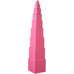 Montessori A040 Růžová věž – Zboží Dáma