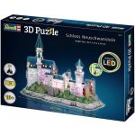 Revell 3D puzzle Schloss Neuschwanstein (LED Edition) 128 ks – Hledejceny.cz