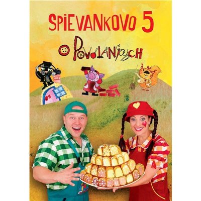 Mária Podhradská, Richard Čanaky - Spievankovo 5 - O povolaniach - DVD