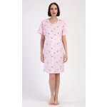Vienetta Secret noční košile mateřská Čáp světle růžová – Zboží Dáma